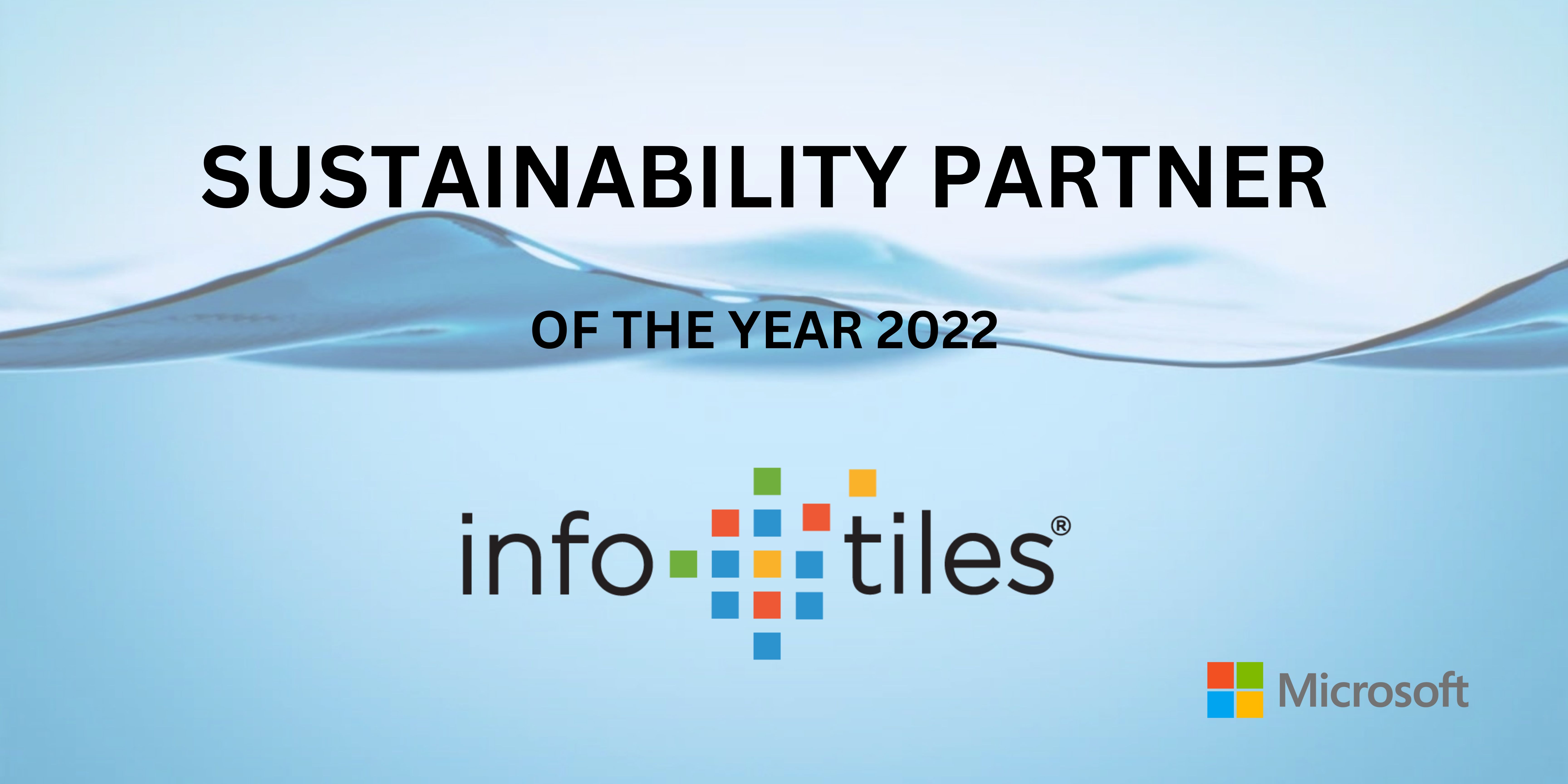 Microsoft names InfoTiles Sustainability Partner of 2022